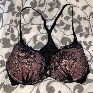 Forever 21 Intimates & Sleepwear - Black lace racer back bra Forever 21 Intimates & Sleepwear - Black lace racer back bra